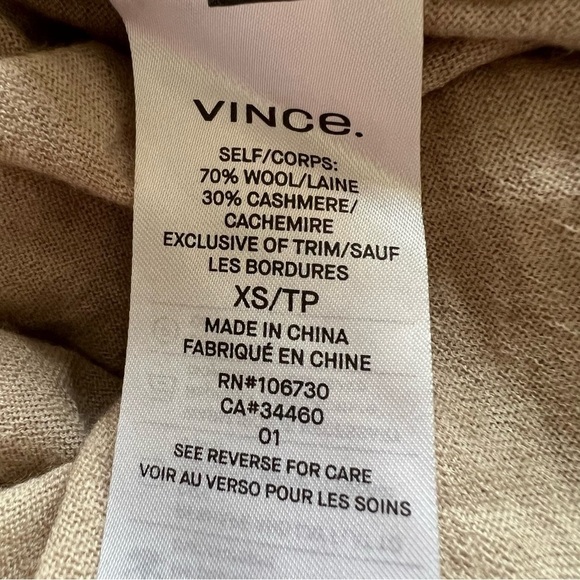 Vince Cream Cardigan Sweater - Picture 11 of 15